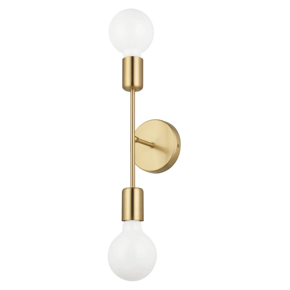 Eglo Canada - Two Light Wall Sconce - Avondale - Brushed Gold- Union Lighting Luminaires Decor