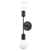 Eglo Canada - Two Light Wall Mount - Avondale - Matte Black- Union Lighting Luminaires Decor