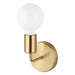 Eglo Canada - One Light Wall Sconce - Avondale - Brushed Gold- Union Lighting Luminaires Decor