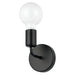 Eglo Canada - One Light Wall Sconce - Avondale - Matte Black- Union Lighting Luminaires Decor