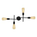 Eglo Canada - LED Wall/Ceiling Mount - Avondale - Matte Black- Union Lighting Luminaires Decor