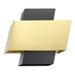 Eglo Canada - One Light Wall Sconce - Timparossa - Black And Brushed Brass- Union Lighting Luminaires Decor