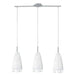 Eglo Canada - Three Light Pendant - Crash - Matte Nickel- Union Lighting Luminaires Decor