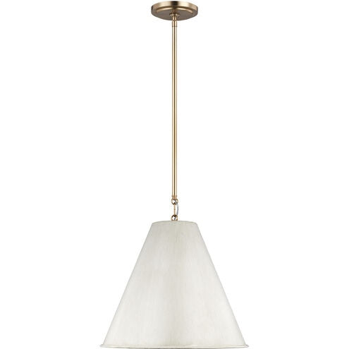 Visual Comfort Studio Canada - One Light Pendant - Gordon - Antique White- Union Lighting Luminaires Decor