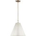 Visual Comfort Studio Canada - One Light Pendant - Gordon - Antique White- Union Lighting Luminaires Decor