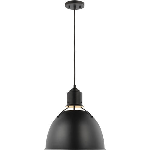 Visual Comfort Studio Canada - One Light Pendant - Huey - Midnight Black- Union Lighting Luminaires Decor