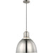Visual Comfort Studio Canada - One Light Pendant - Huey - Brushed Nickel- Union Lighting Luminaires Decor
