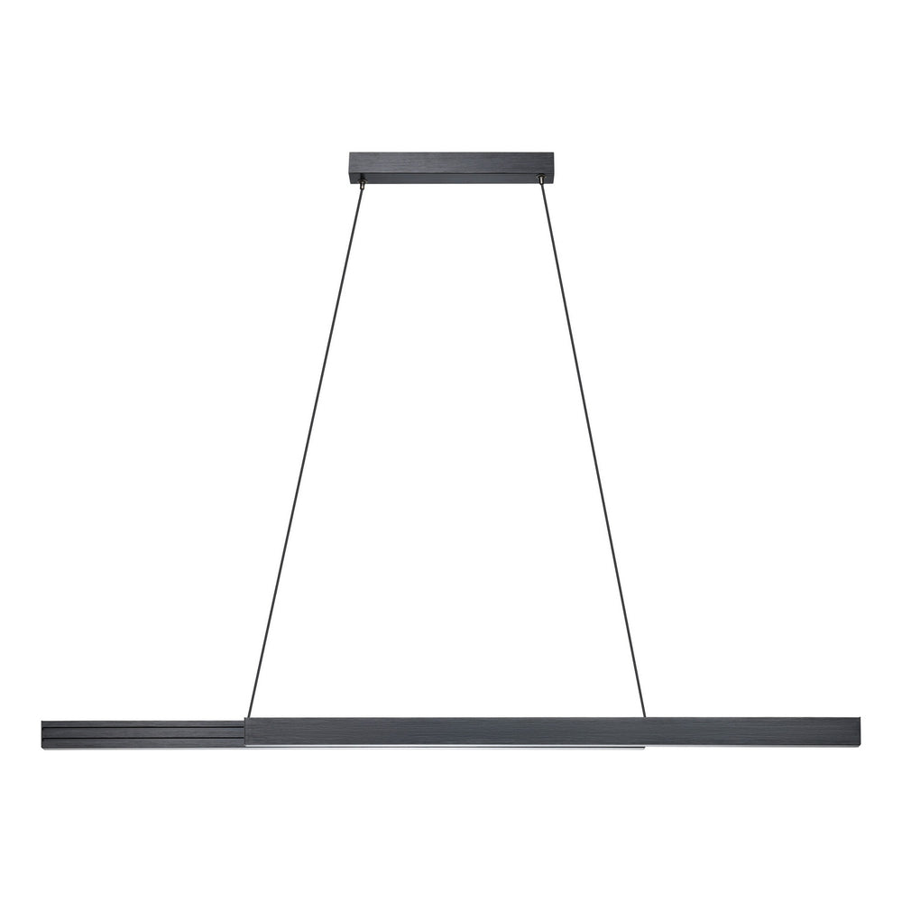 Eglo Canada - LED Linear Pendant - Montebuono - Brushed Black- Union Lighting Luminaires Decor