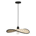Eglo Canada - One Light Dual Mount Pendant or Ceiling - Marywell - Black- Union Lighting Luminaires Decor