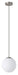 Eglo Canada - One Light Pendant - Rondo - Matte Nickel- Union Lighting Luminaires Decor