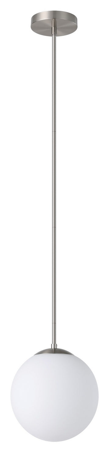 Eglo Canada - One Light Pendant - Rondo - Matte Nickel- Union Lighting Luminaires Decor