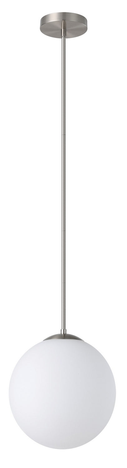 Eglo Canada - One Light Pendant - Rondo - Matte Nickel- Union Lighting Luminaires Decor