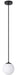 Eglo Canada - One Light Pendant - Rondo - Black- Union Lighting Luminaires Decor