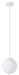 Eglo Canada - One Light Pendant - Rondo - White- Union Lighting Luminaires Decor