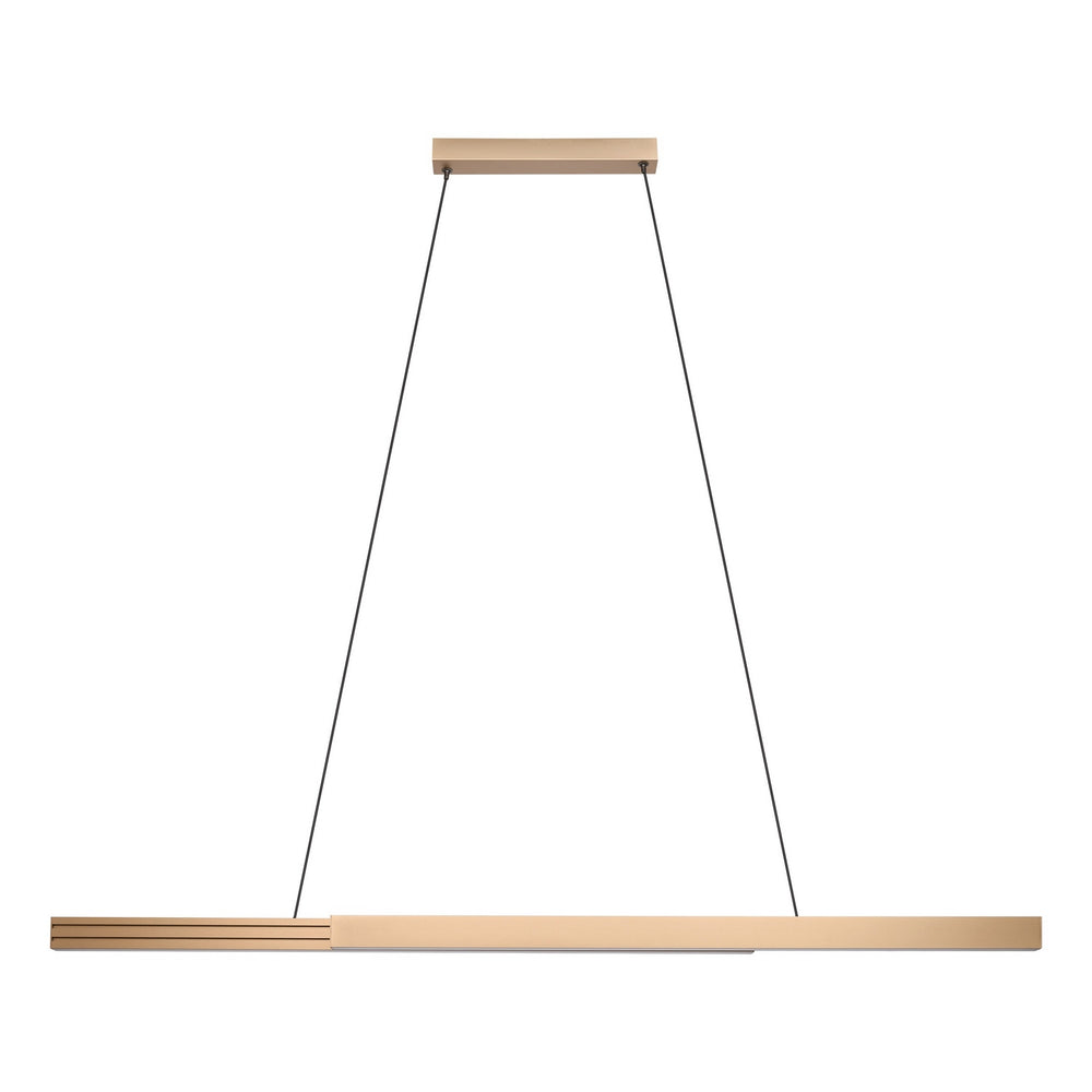 Eglo Canada - LED Linear Pendant - Montebuono - Bronze- Union Lighting Luminaires Decor