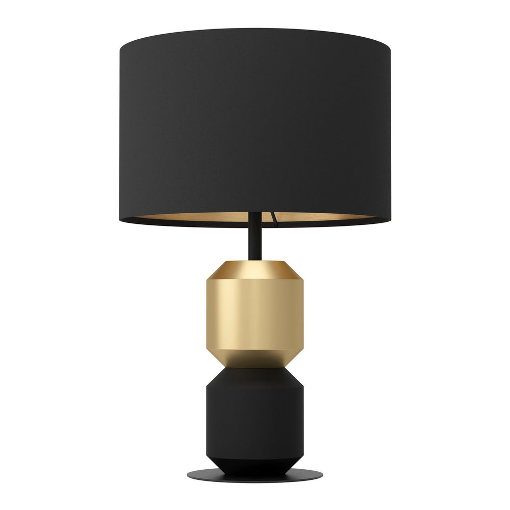Eglo Canada - One Light Table Lamp - Laurignano - Black, Brushed Brass- Union Lighting Luminaires Decor