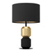 Eglo Canada - One Light Table Lamp - Laurignano - Black, Brushed Brass- Union Lighting Luminaires Decor