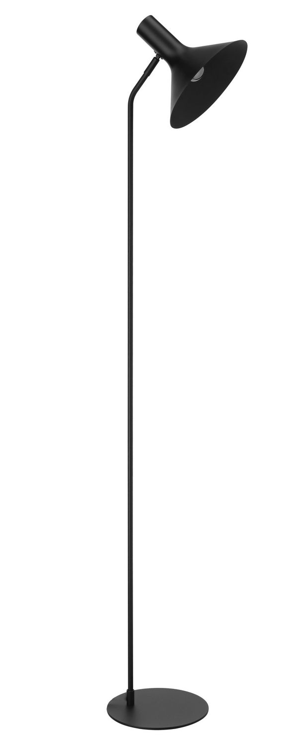Eglo Canada - One Light Floor Lamp - Morescana - Black- Union Lighting Luminaires Decor