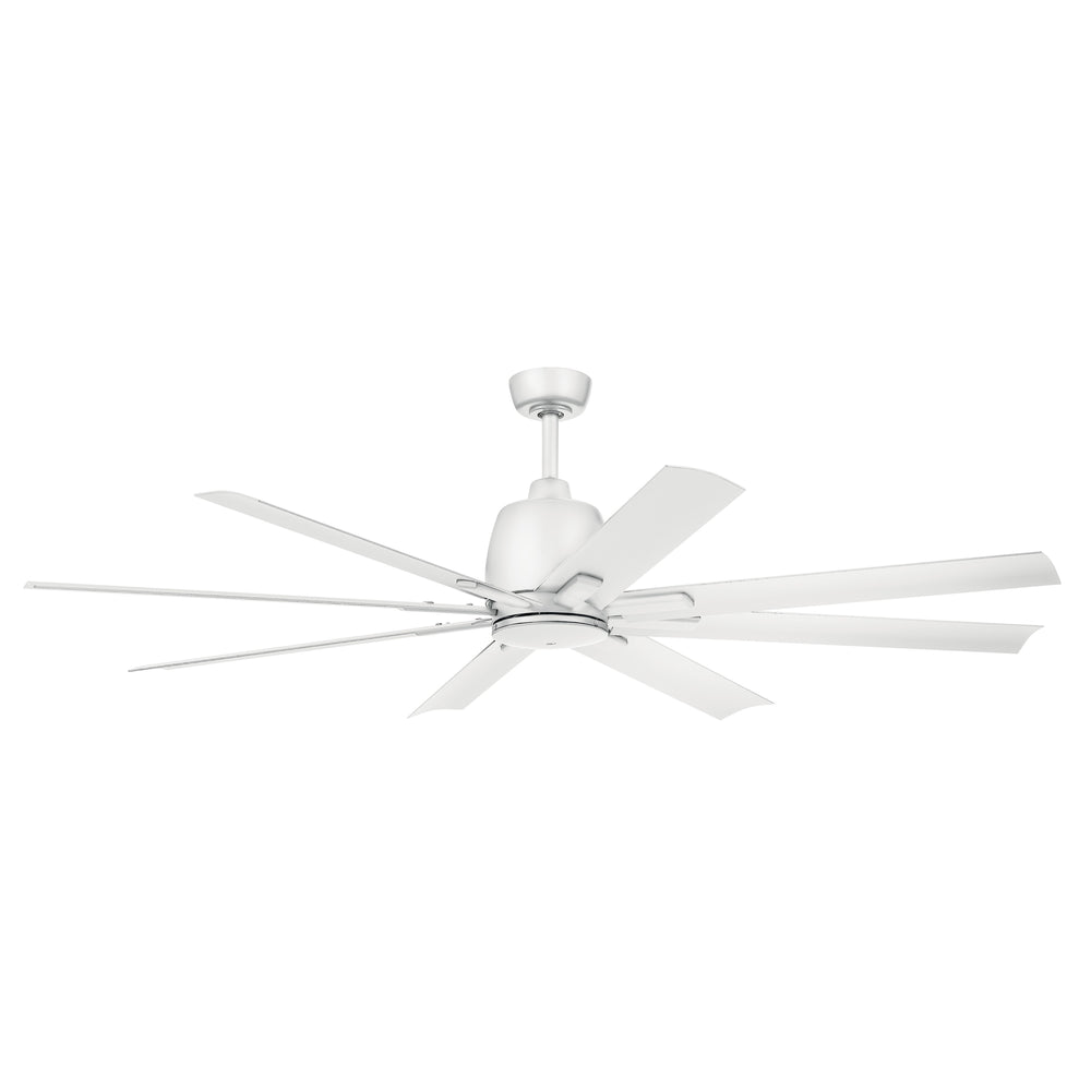 Kichler Canada - 65" Ceiling Fan - Breda - Matte White- Union Lighting Luminaires Decor
