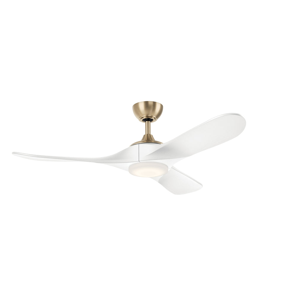 Kichler Canada - 52" Ceiling Fan - Mylo - Champagne Bronze- Union Lighting Luminaires Decor