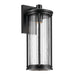 Kichler Canada - One Light Outdoor Wall Mount - Barras - Black- Union Lighting Luminaires Decor