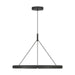Visual Comfort Modern - LED Chandelier - Cloak - Nightshade Black- Union Lighting Luminaires Decor