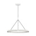 Visual Comfort Modern - LED Chandelier - Cloak - Matte White- Union Lighting Luminaires Decor