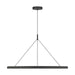 Visual Comfort Modern - LED Chandelier - Cloak - Nightshade Black- Union Lighting Luminaires Decor