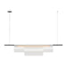 Visual Comfort Modern - LED Linear Chandelier - Trace - Nightshade Black- Union Lighting Luminaires Decor