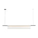 Visual Comfort Modern - LED Linear Chandelier - Trace - Nightshade Black- Union Lighting Luminaires Decor