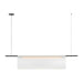 Visual Comfort Modern - LED Linear Chandelier - Trace - Nightshade Black- Union Lighting Luminaires Decor