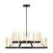 Visual Comfort Modern - LED Chandelier - Sagrada - Bronze- Union Lighting Luminaires Decor