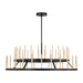 Visual Comfort Modern - LED Chandelier - Sagrada - Bronze- Union Lighting Luminaires Decor