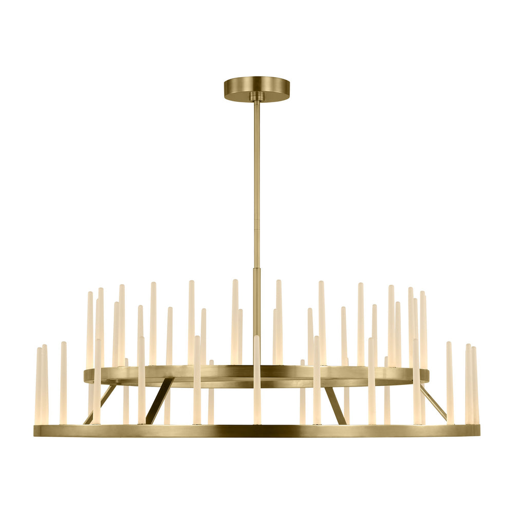 Visual Comfort Modern - LED Chandelier - Sagrada - Hand-Rubbed Antique Brass- Union Lighting Luminaires Decor