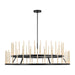 Visual Comfort Modern - LED Chandelier - Sagrada - Bronze- Union Lighting Luminaires Decor
