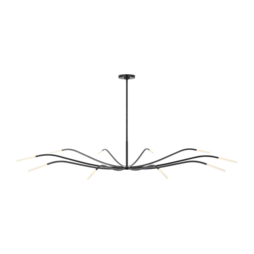 Visual Comfort Modern - LED Chandelier - Lajos - Bronze- Union Lighting Luminaires Decor