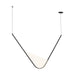 Visual Comfort Modern - LED Chandelier - Mizu - Nightshade Black- Union Lighting Luminaires Decor