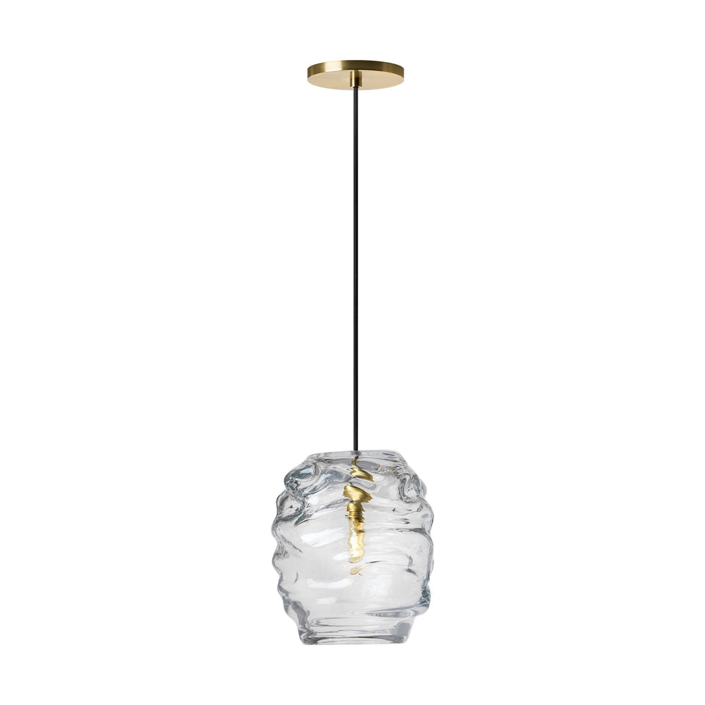 Visual Comfort Modern - One Light Pendant - Audra - Hand-Rubbed Antique Brass- Union Lighting Luminaires Decor