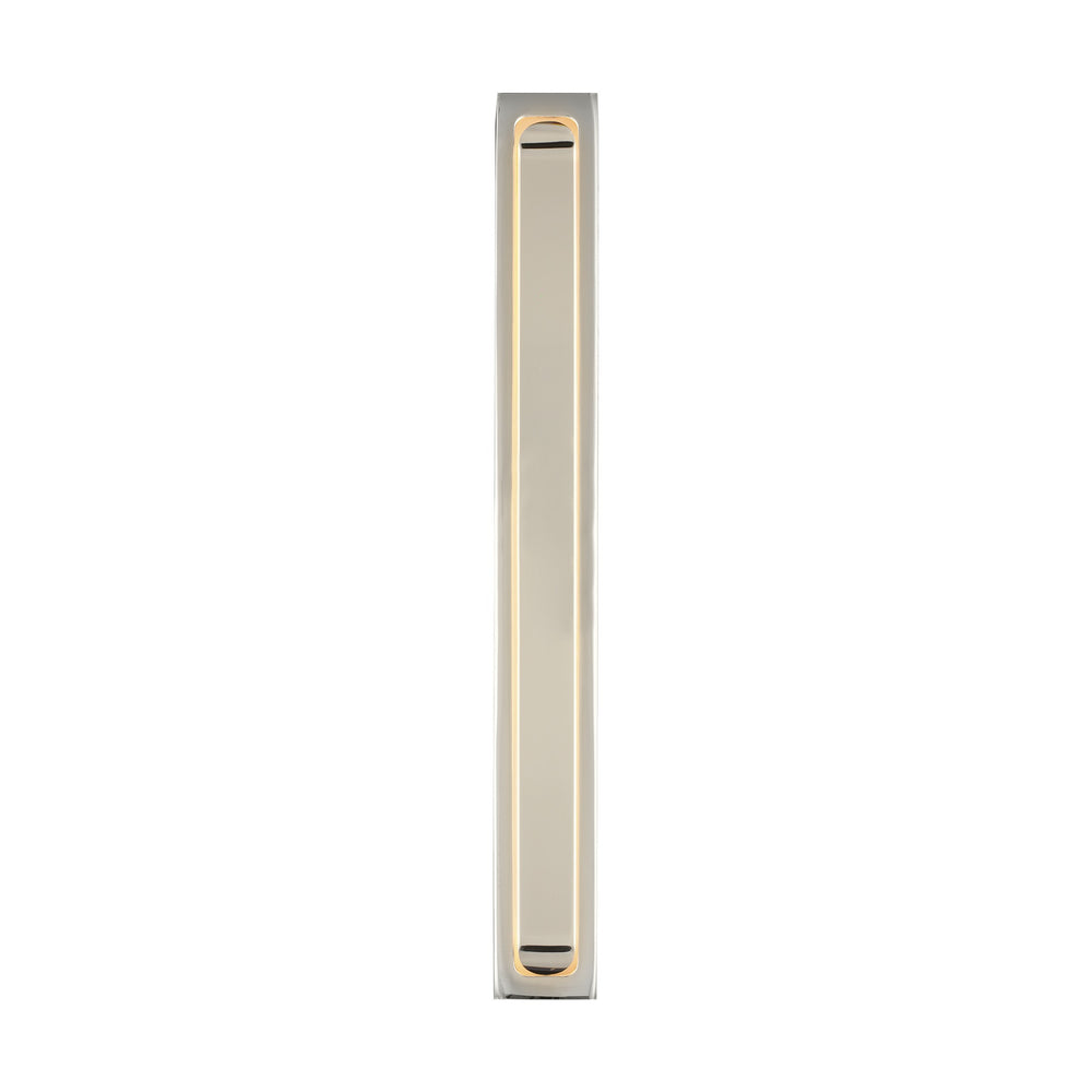 Visual Comfort Modern - LED Vanity - Bloccare - Polished Nickel- Union Lighting Luminaires Decor
