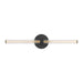 Visual Comfort Modern - LED Vanity - Reiya Round - Nightshade Black- Union Lighting Luminaires Decor