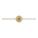 Visual Comfort Modern - LED Vanity - Reiya Round - Hand-Rubbed Antique Brass- Union Lighting Luminaires Decor