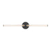 Visual Comfort Modern - LED Vanity - Reiya Round - Nightshade Black- Union Lighting Luminaires Decor