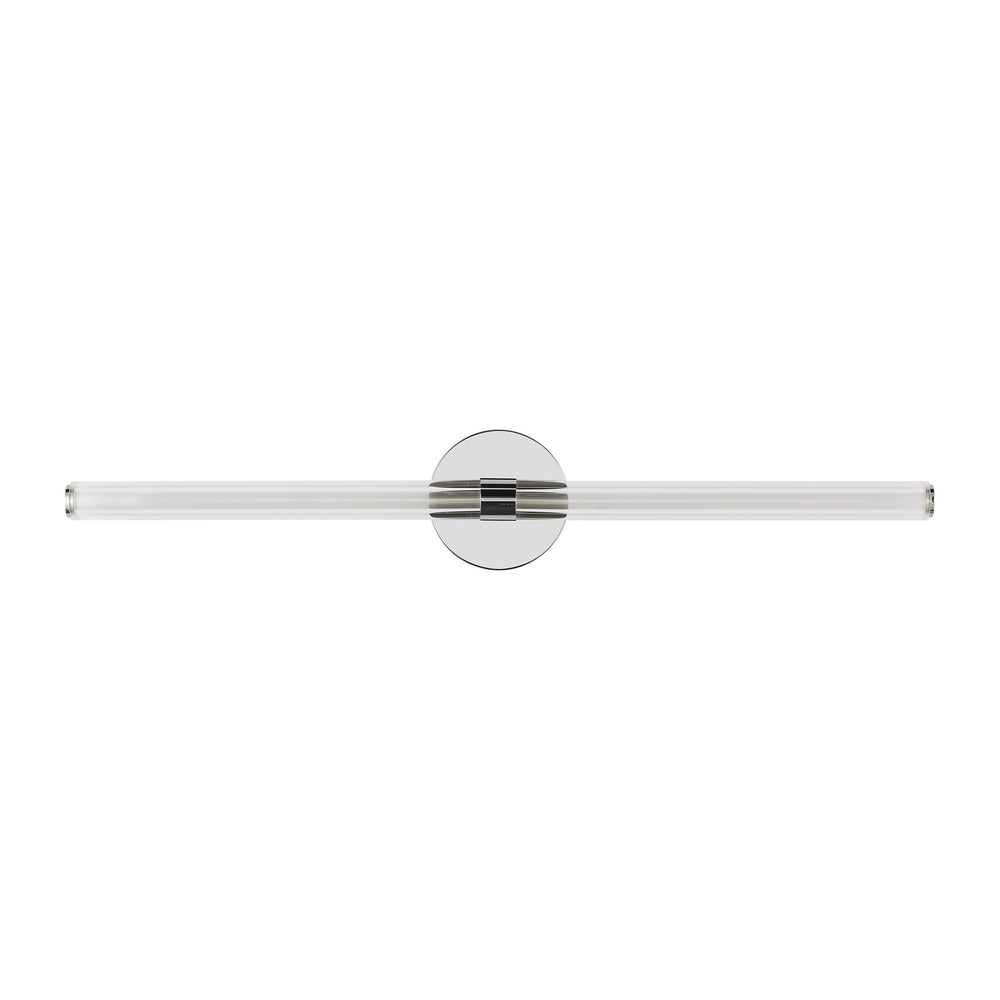 Visual Comfort Modern - LED Vanity - Reiya Round - Chrome- Union Lighting Luminaires Decor