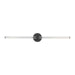 Visual Comfort Modern - LED Vanity - Reiya Round - Nightshade Black- Union Lighting Luminaires Decor