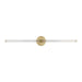 Visual Comfort Modern - LED Vanity - Reiya Round - Hand-Rubbed Antique Brass- Union Lighting Luminaires Decor
