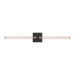 Visual Comfort Modern - LED Vanity - Reiya Square - Nightshade Black- Union Lighting Luminaires Decor