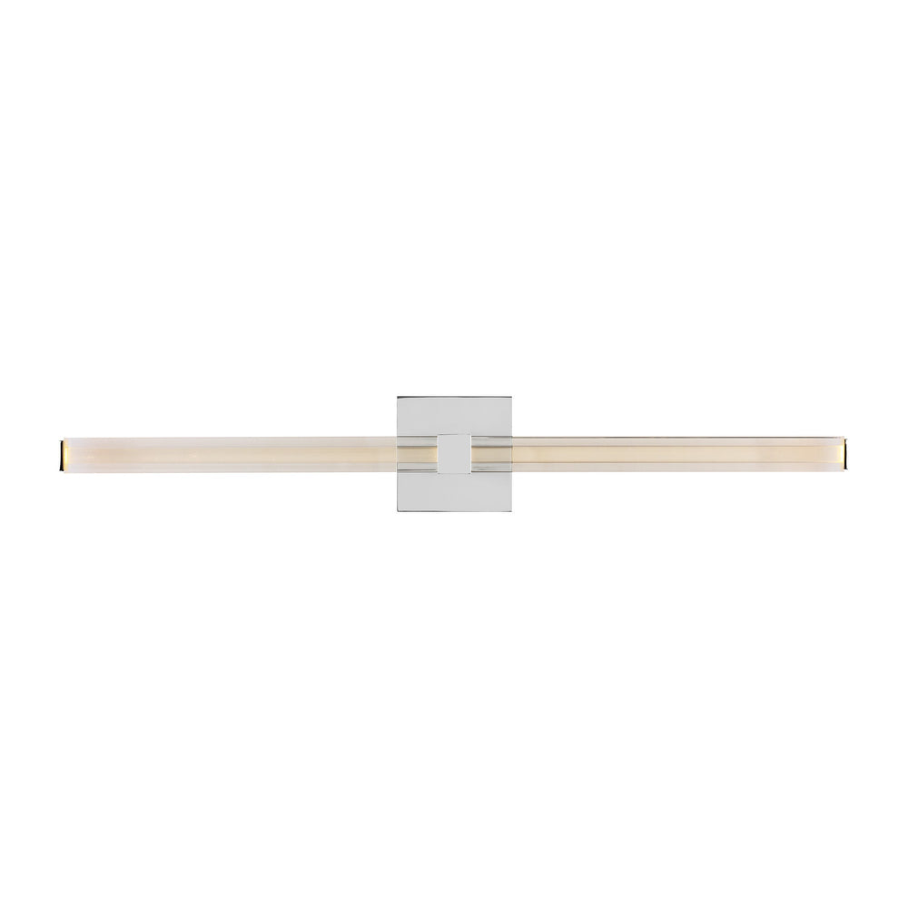 Visual Comfort Modern - LED Vanity - Reiya Square - Chrome- Union Lighting Luminaires Decor