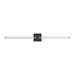 Visual Comfort Modern - LED Vanity - Reiya Square - Nightshade Black- Union Lighting Luminaires Decor