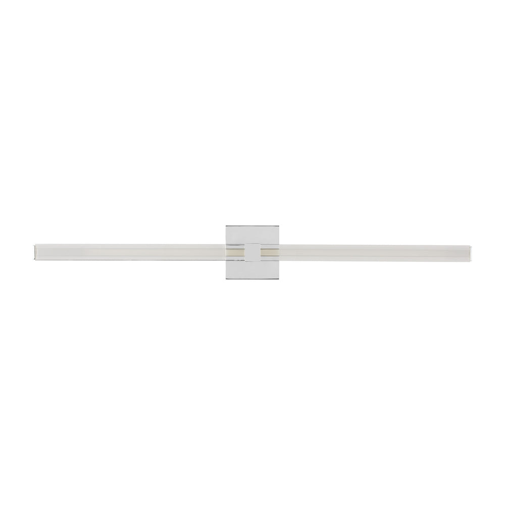 Visual Comfort Modern - LED Vanity - Reiya Square - Chrome- Union Lighting Luminaires Decor