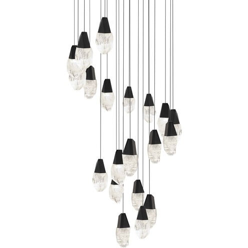 Schonbek Beyond - LED Pendant - Martini - Black- Union Lighting Luminaires Decor